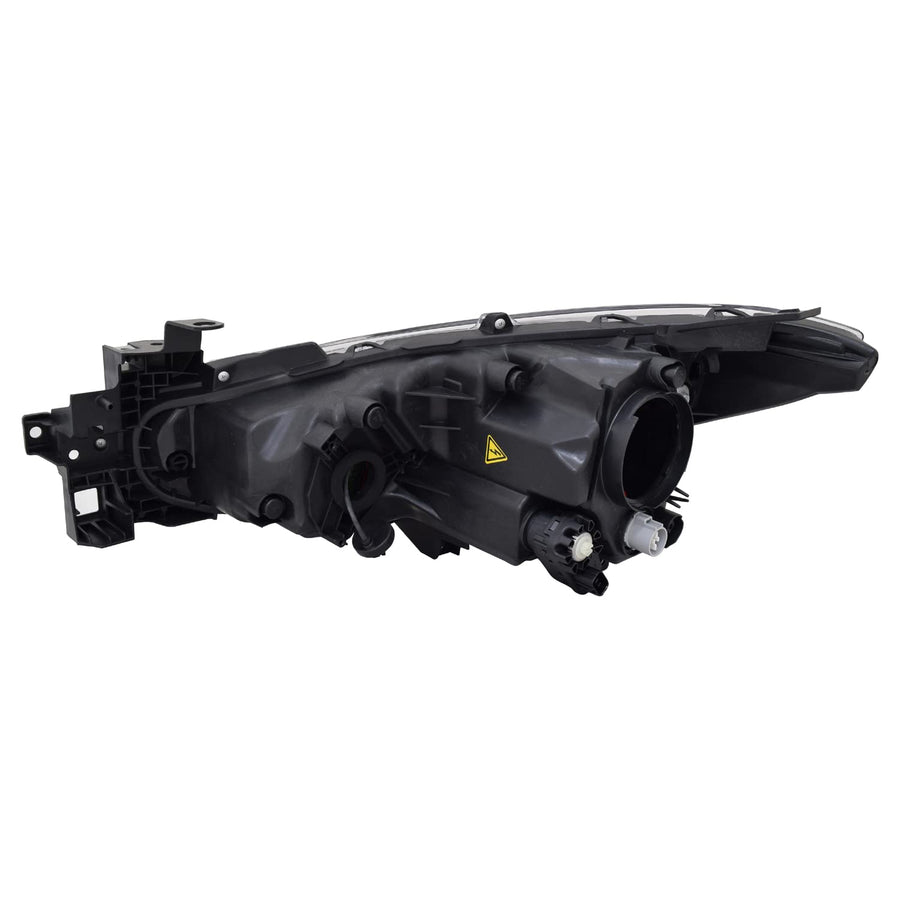 Right TYC Headlight Assembly Compatible with 2014-2018 Mazda Mazda3