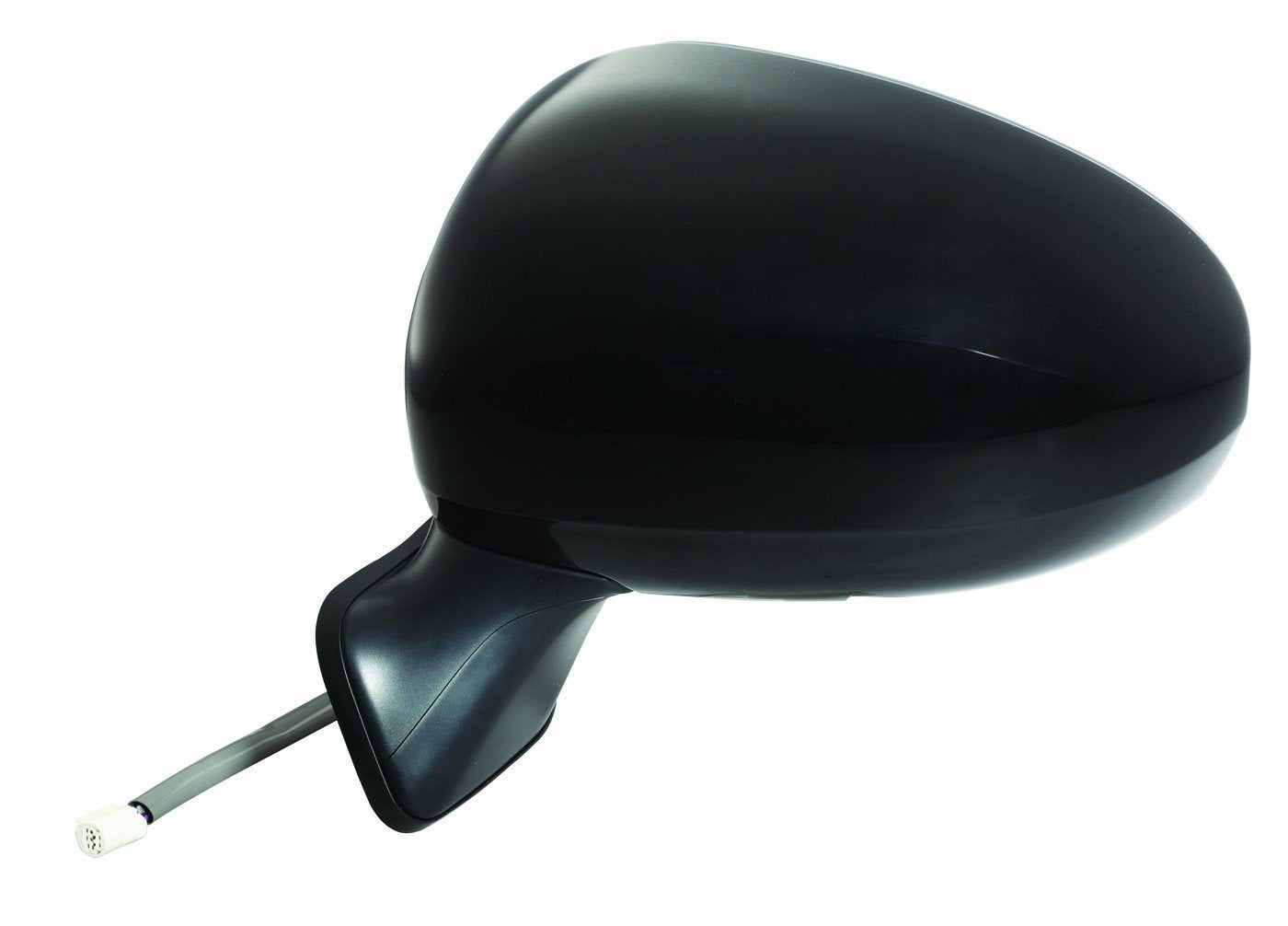 Driver Side Fit Mirror for Toyota Prius Sedan, Prius Sedan Plug-in, PTM Cover, Foldaway, Heated Power, Black