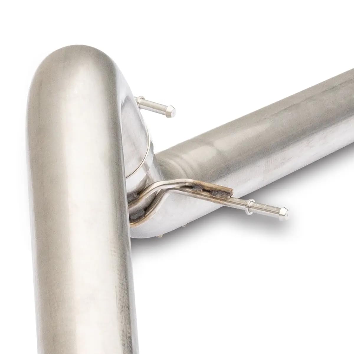 304 Stainless Steel Cat-Back Performance Exhaust Kit 2020-2022 GM 3.0L Duramax - Single Exit Polished Tubes Black Ceramic Coated Tips