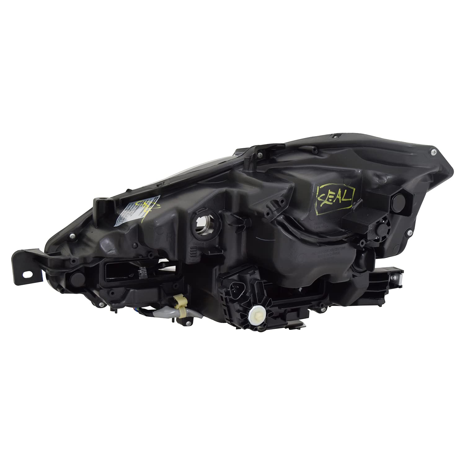 Right TYC Headlight Assembly Compatible with 2014-2016 Lexus IS250