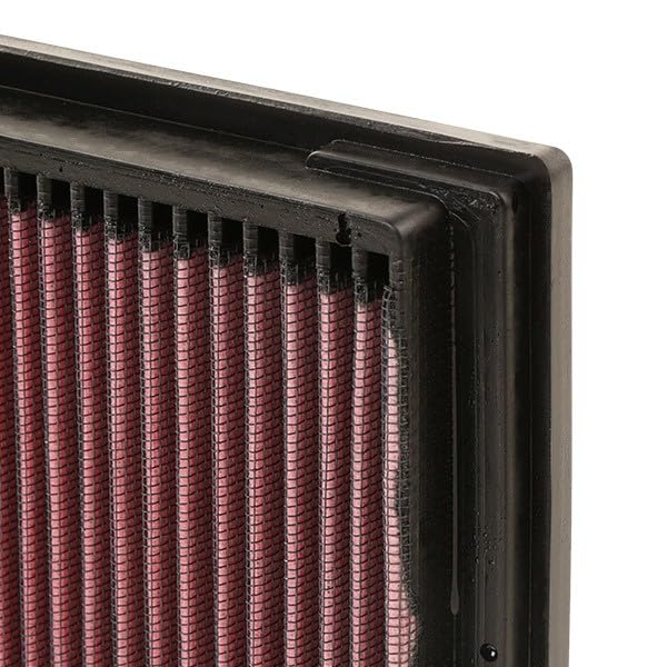 K&N Engine Air Filter: Replacement Car Air Filter, Washable, Clean Every 75,000 Miles, Reusable, Premium: Compatible with 1998-2010 SUZUKI/MAZDA (Swift III, 323 VI), 33-2824