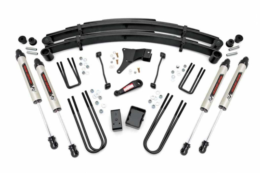 6" Rough Country V2 Lift Kit for 1999 Ford Super Duty | Pre 3-1-1999-49370