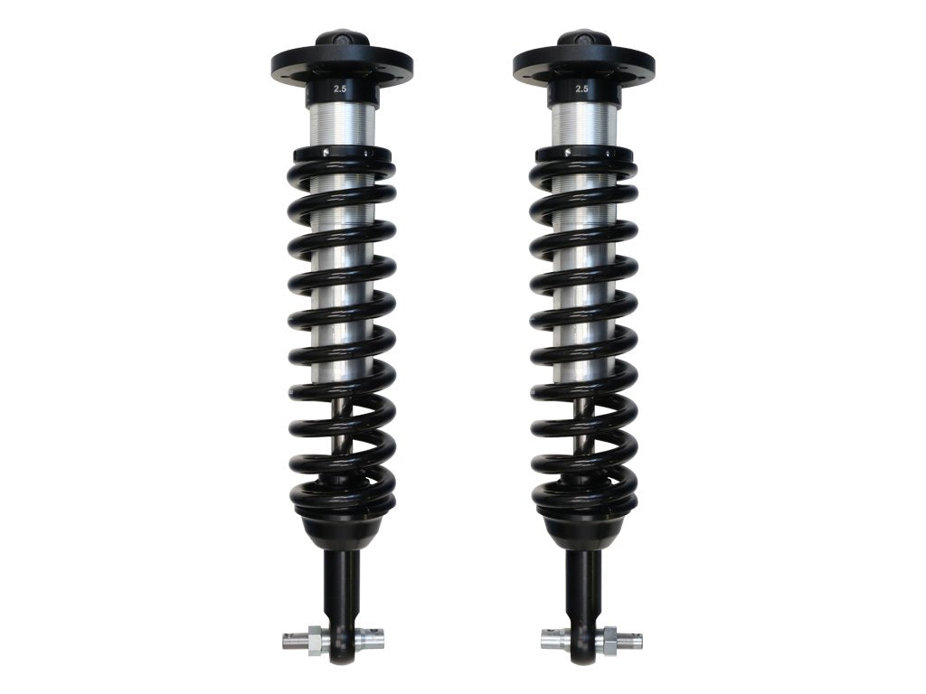 ICON 2.5 VS Coilover Kit, Front 0-2.63" Lift, Compatible with 2014 Ford F150 2WD, 91615