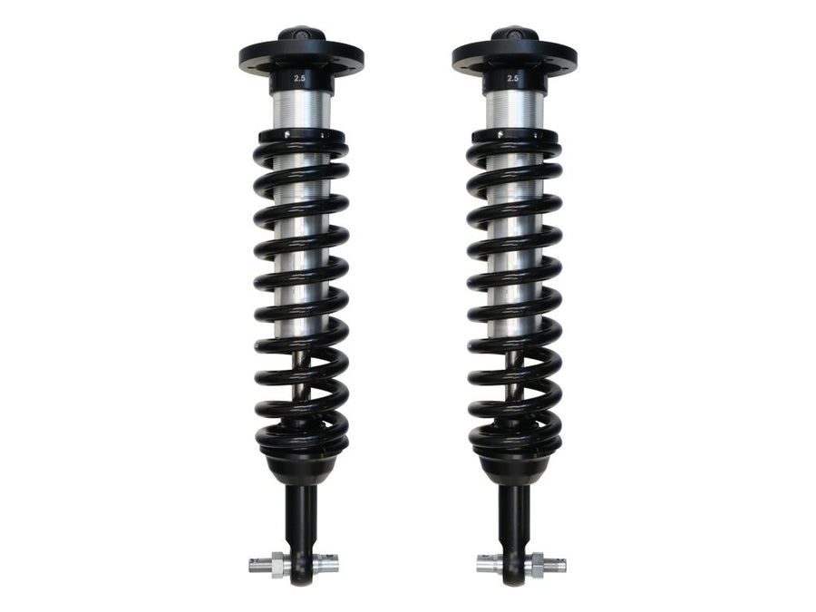 0-2.63" ICON Lift, Front 2.5 VS Coilover Kit, Compatible with 2015-20 Ford F150 4WD, 91711