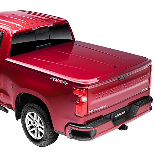 UnderCover RealTruck Lux One-Piece Truck Bed Tonneau Cover | UC1076L-74 | Fits 2007 - 2014 Chevy Silverado 1500, 2014 2500/3500HD 74(GCN)(WA9260) - Victory Red 6' 7" Bed (78.7")