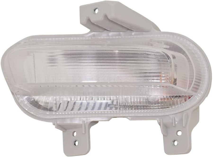 For Jeep Renegade 2019 20 21 22 2023 ACK Turn Signal/Parking Light Driver Side | Front | CAPA Certified | Halogen | Clear Lens | Replacement For CH2530106, CH2530106C | 68439336AA