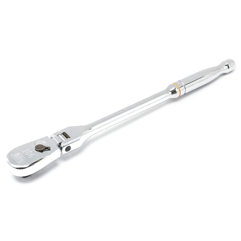 90 Tooth GEARWRENCH 3/8" Drive Full Polish Flex Teardrop Ratchet - 81215T