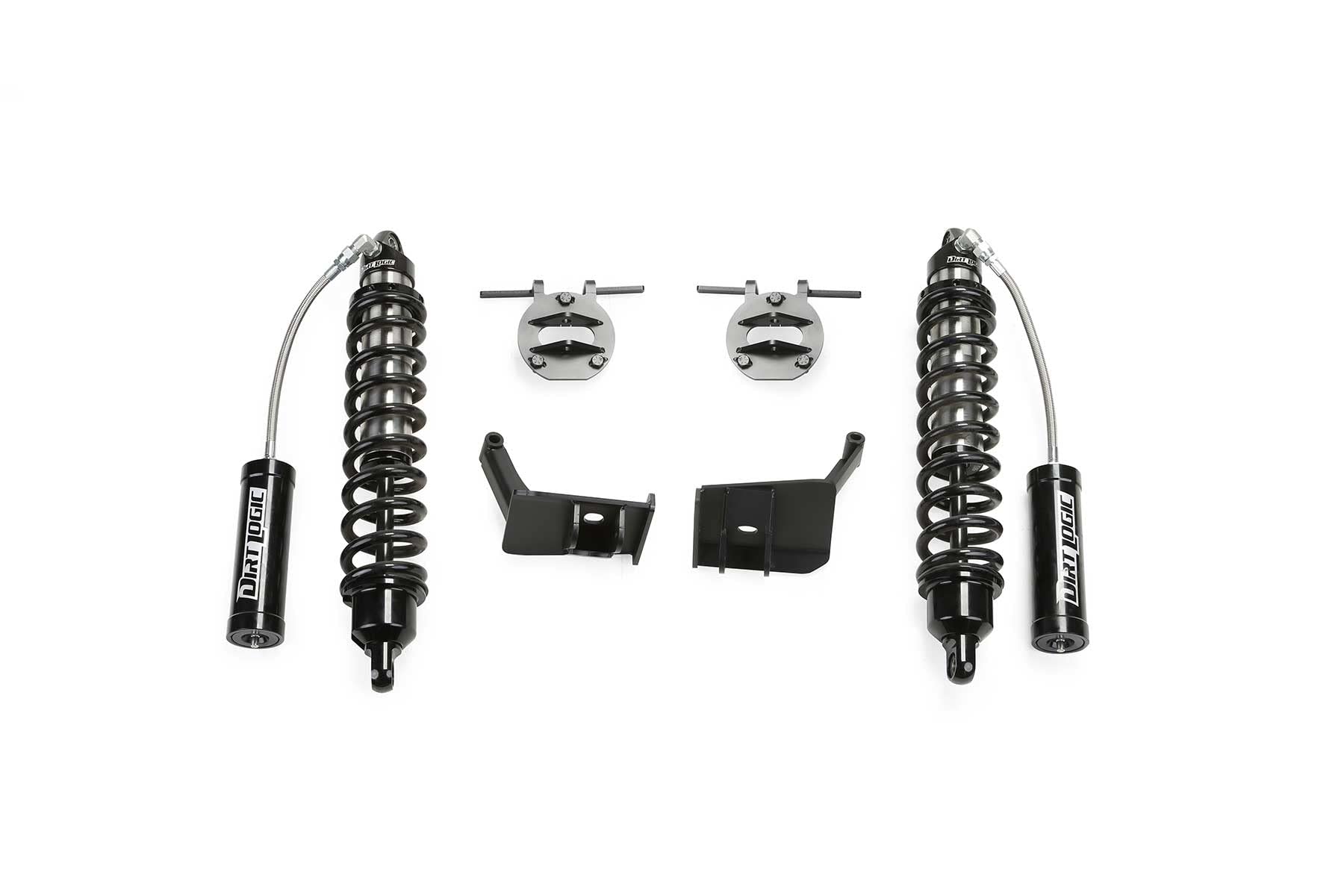 Fabtech K2241DL Coilover 6 in. Lift Conversion w/Front Dirt Logic 2.5 Resi Coilovers