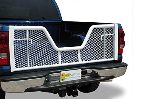 Air Flow Go Industries Inc. Tailgate, White Painted V Style, for Select GM Trucks 6682B