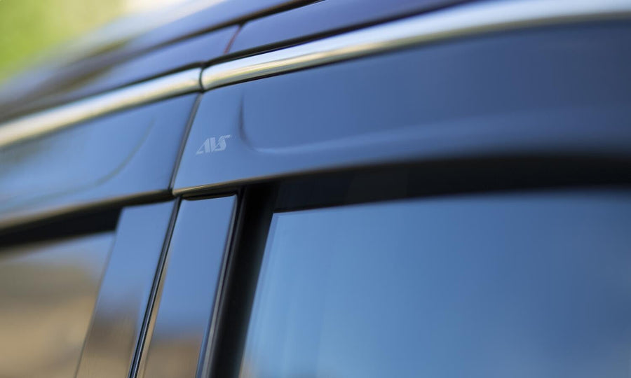 Low Profile Auto Ventshade [AVS] Ventvisor / Window Deflectors | Fits 2020 - 2024 Buick Encore GX, 4 pcs. | Smoke w/Chrm Trim - 794030
