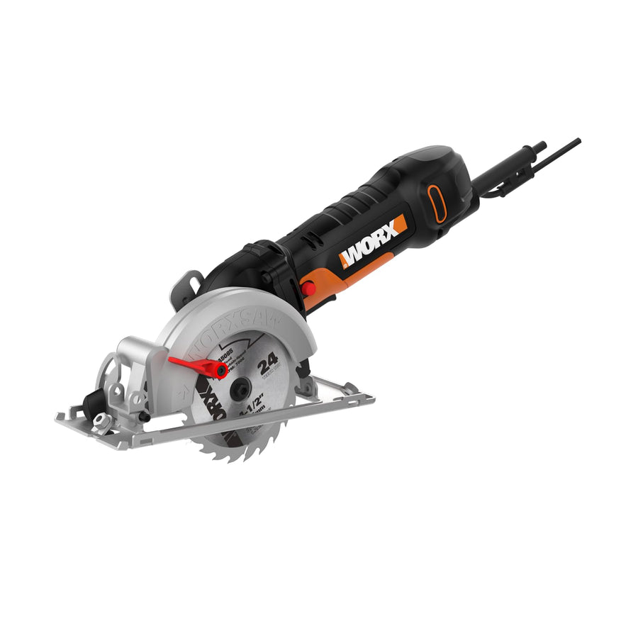 WORXSAW 4.5 Amp Worx WX439L 4.5" Electric Compact Circular Saw