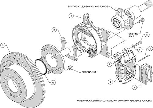 Rear Wilwood Parking Brake Kit 140-7139