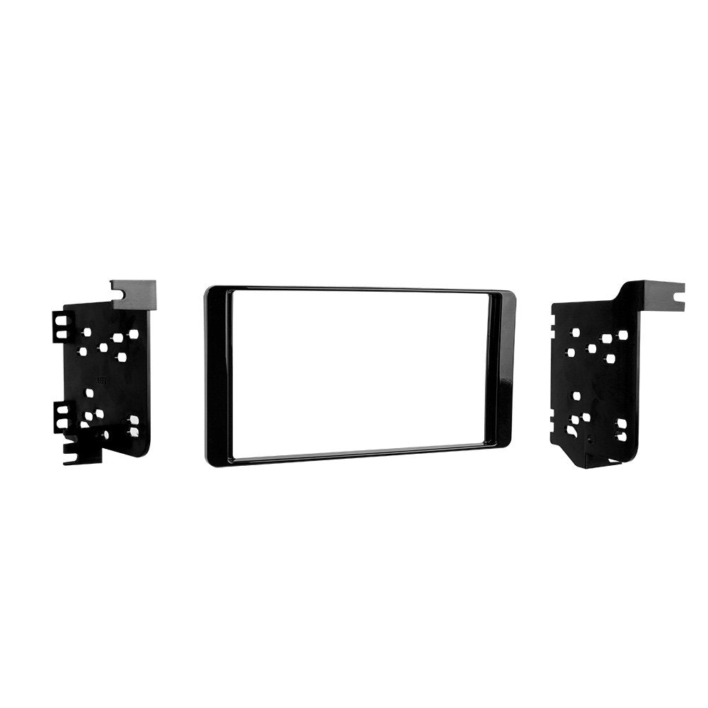 Metra Double DIN Dash Kit 95-7015CHG for Mitsubishi Outlander 2014- (High Gloss Charcoal)