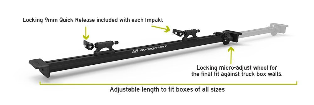 Patrol Swagman Pickup Truck Bike Rack, One Color, One Size (64701)