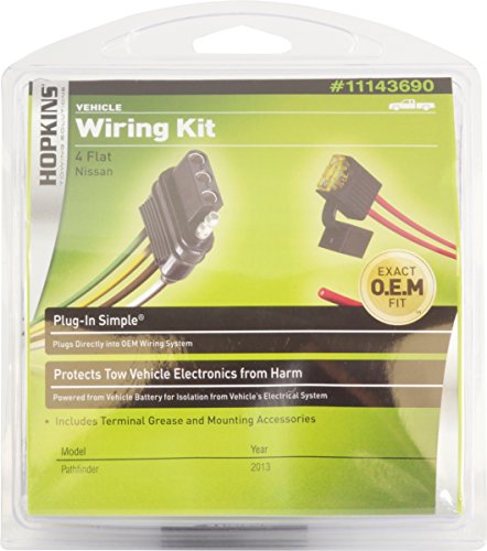 Plug-In Hopkins Towing Solutions Simple Wiring Kit 11143690