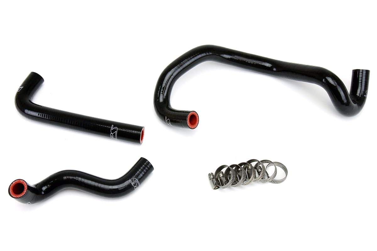 Silicone Hose Kit HPS 57-1421-BLK, Black