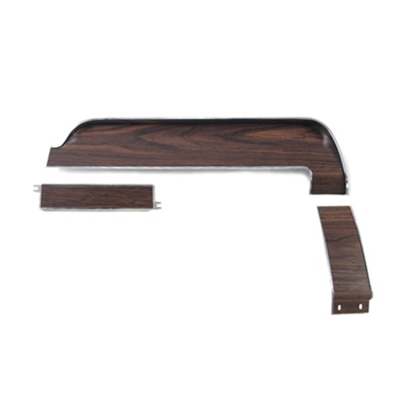 Deluxe Dash Panels With Wood Grain Scott Drake C8ZZ-6504410-KR 3 Piece