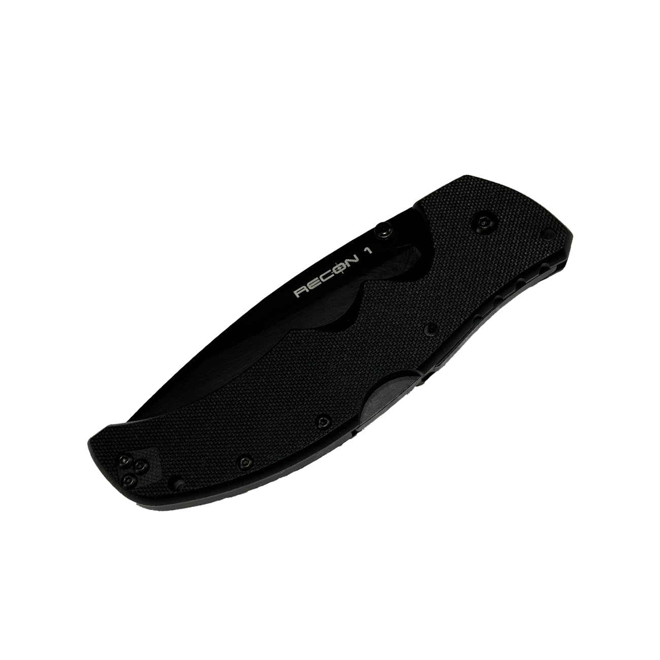 Recon 1 Series Cold Steel Tactical Folding Knife with Tri-Ad Lock and Pocket Clip - Made with Premium CPM-S35VN Steel, Spear Point, Black