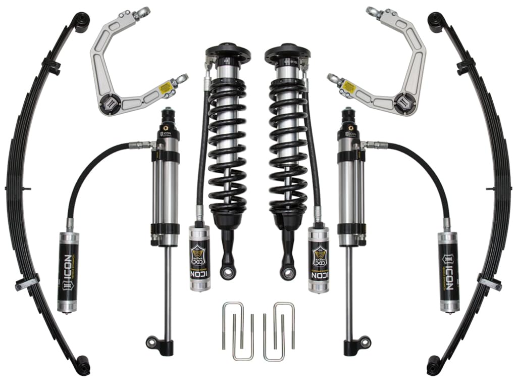 1-3" Lift Stage 10 Suspension System, ICON Billet UCA, Compatible with 2007-21 Toyotaa Tundra, K53030