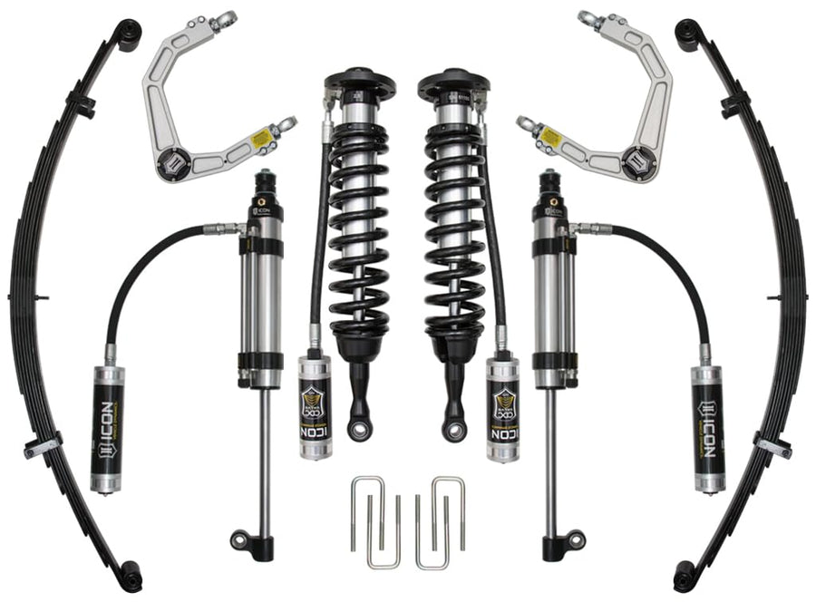 1-3" Lift Stage 10 Suspension System, ICON Billet UCA, Compatible with 2007-21 Toyotaa Tundra, K53030