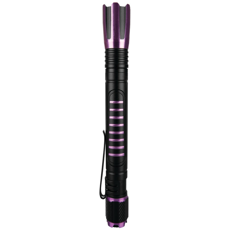 Firepoint-Max Performance Tool W2622 Rechargeable UV LED Flashlight, Anodized Aluminum Housing, Included USB-C Cable, ID Verification, Leak Detection, Water-Resistant, Purple