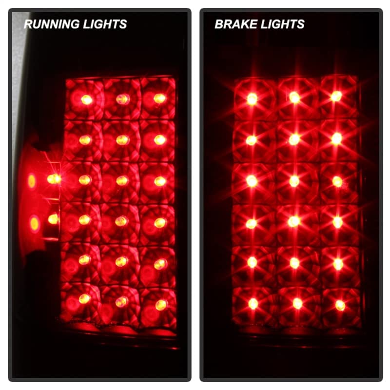 Ford LED Tail Light Xtune ALT-JH-FF15097-LED-BKSM