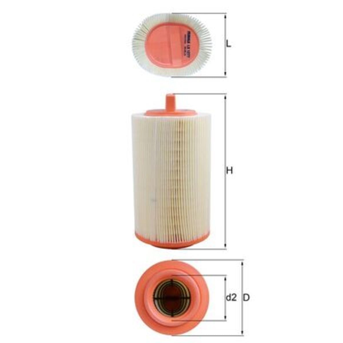 Air Filter MAHLE LX 1277
