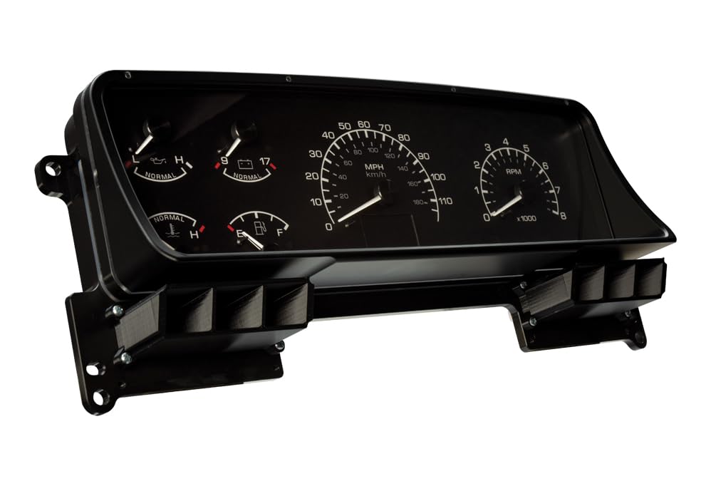 Dakota Digital Retrotech RTX-92F-PU-X Gauge Instrument System Compatible with Ford 1992-96 Pickup and Bronco