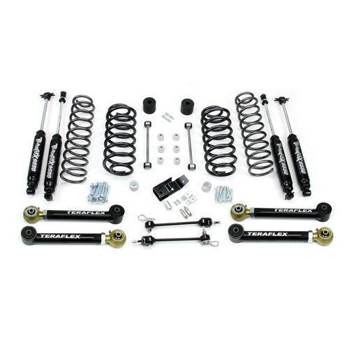 TeraFlex 3" Suspension System w/ 4 Short Control Arms & 9550 VSS Twin-Tube