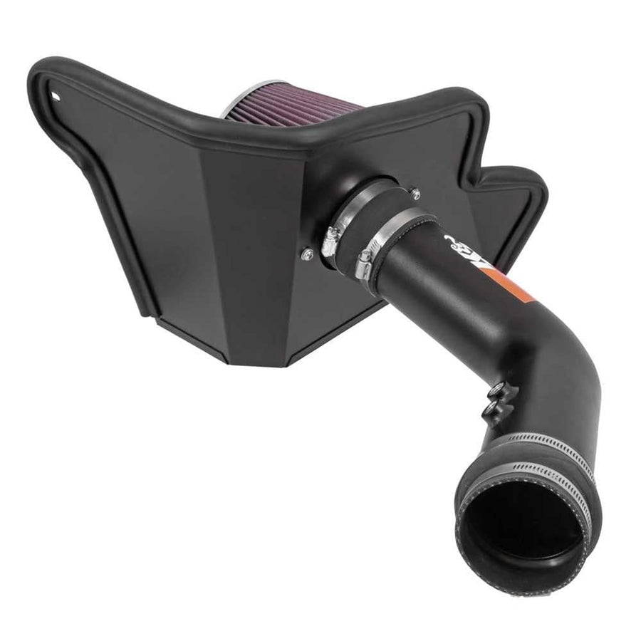 Cold Air Intake System K&N: High-Flow Air-Filter, Increase Performance & Horsepower: Compatible with 2015-2017 FORD Mustang, 69-3536TTK