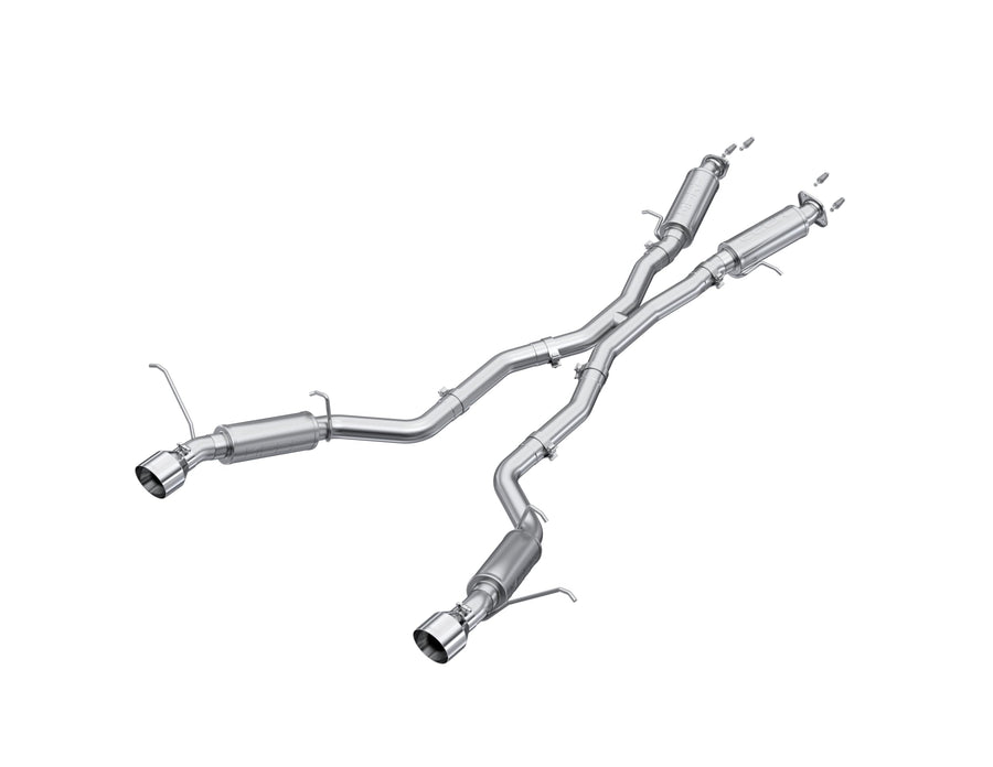 MBRP 3in. Cat Back Exhaust; Dual Rear Exit; Aluminized Steel