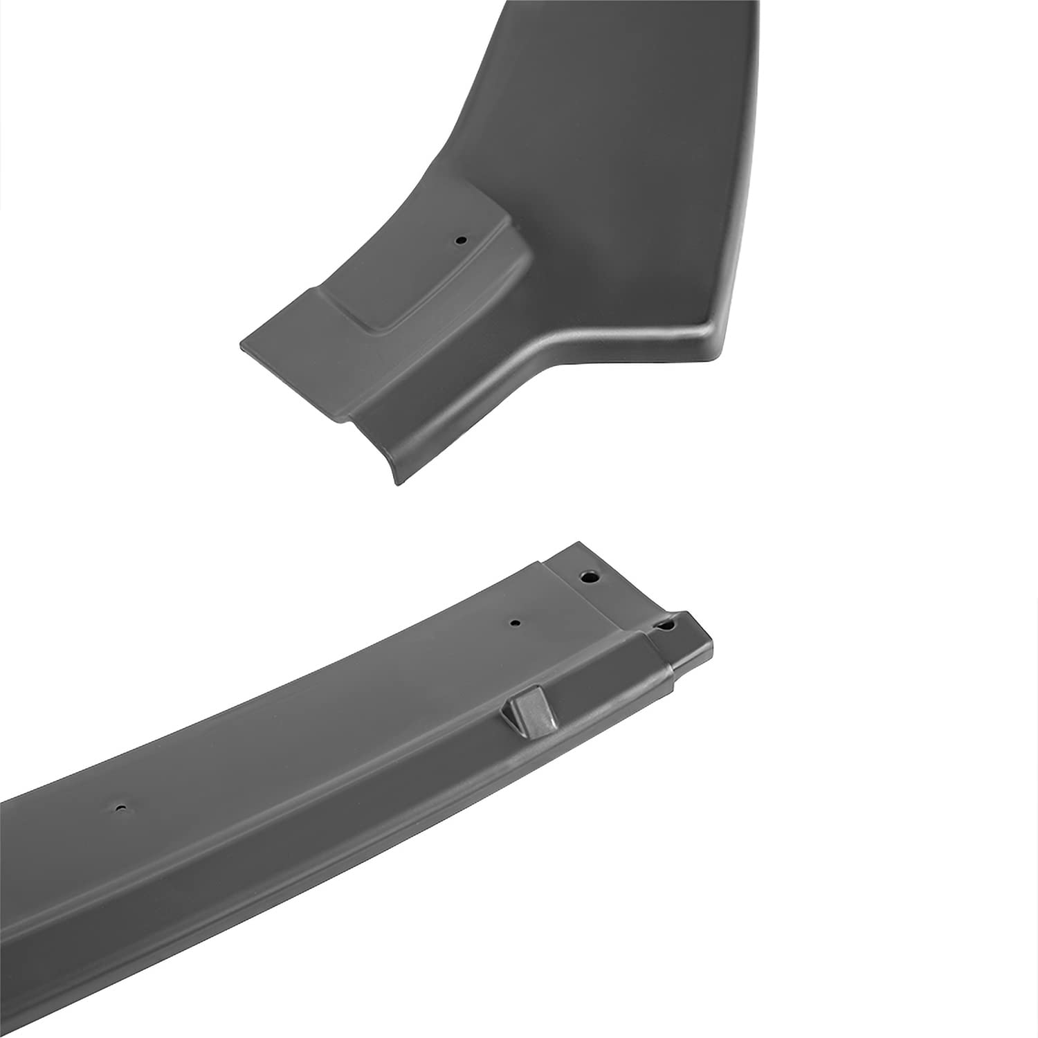 Matte Black Spec-D Tuning Front Bumper Lip Compatible with Volkswagen Golf Mk7 2014-2020
