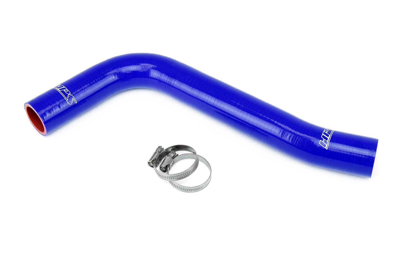 HPS Performance Blue Silicone Upper Radiator Coolant Hose Kit for 2012-2015 Toyota Tacoma Compatible Supercharged 2003-2009 4Runner 2005-2015 Tacoma 2007-2014 FJ Cruiser V6 4.0L, 57-1215U-BLUE