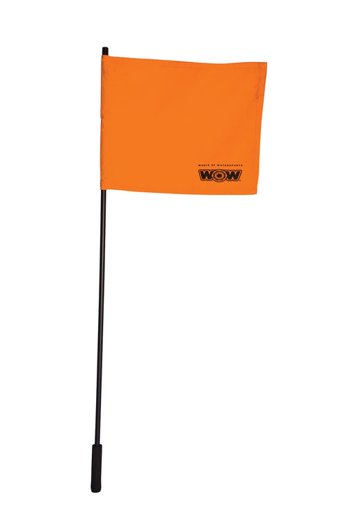 48" WOW Sports Watersports Safety Flag - Floating Flag For Boating - Perfect Boating Accessory