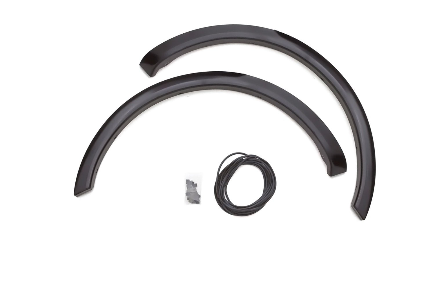Lund Elite Series SX313SA Black Sport Style Standard Front Fender Flare - 2 Piece