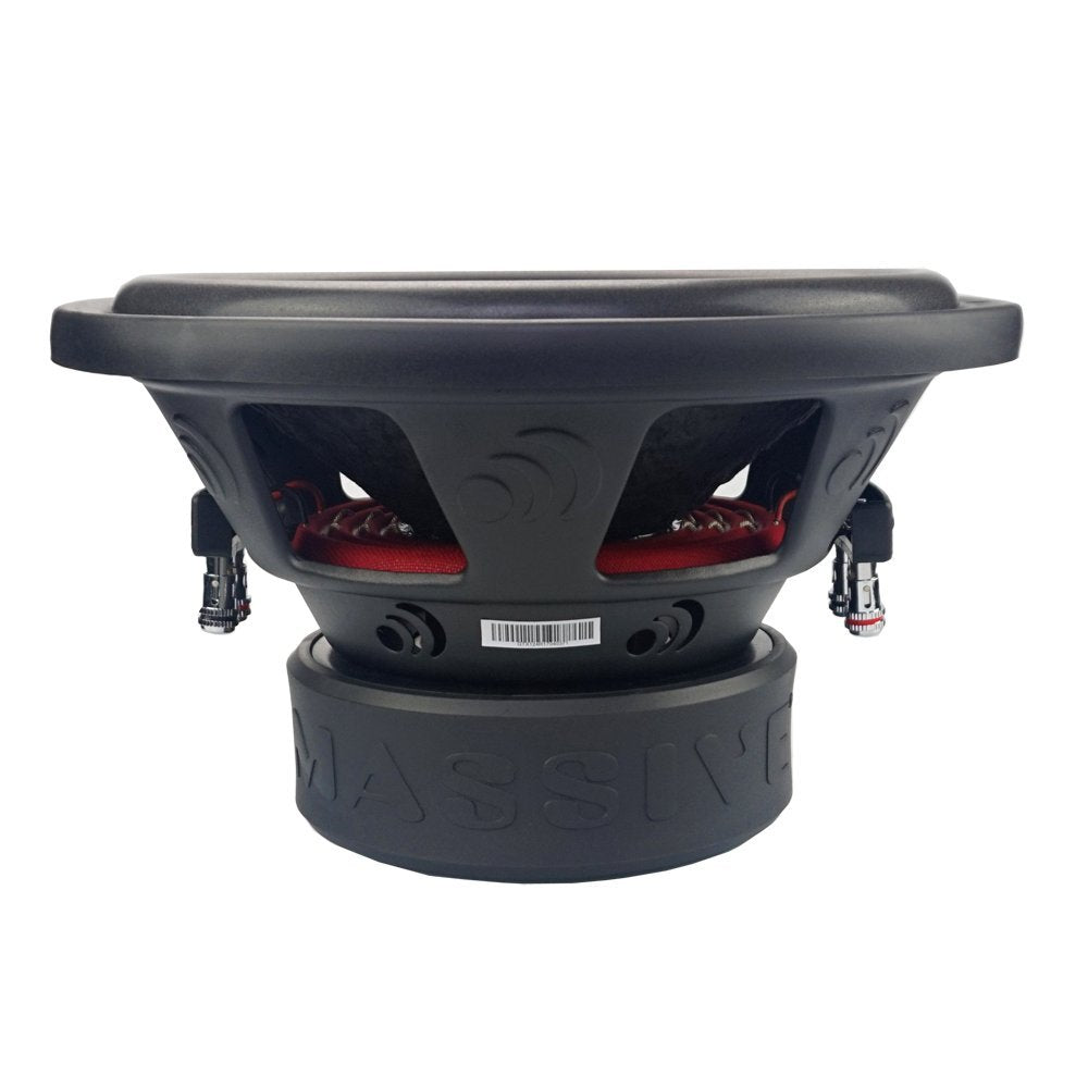 12" Massive Audio 1000W RMS 4-Ohm DVC Subwoofer (Open Box)