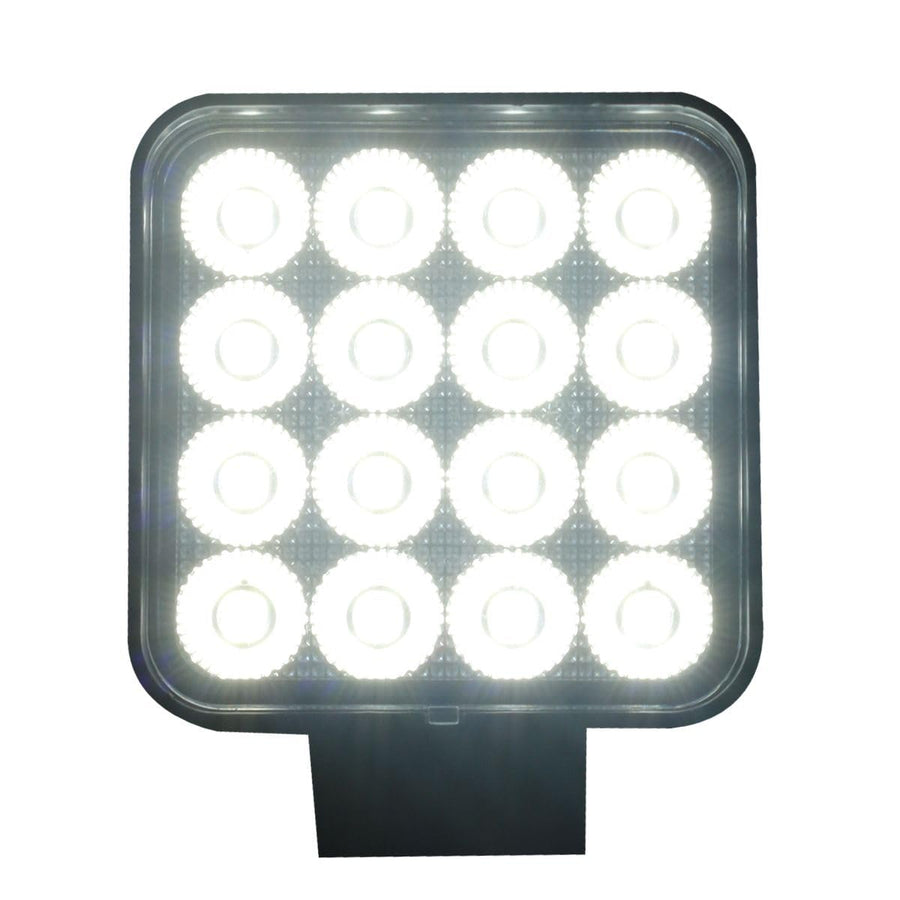 Auxiliary Light Race Sport Lighting Fit 4.25-inch 64-Watt Square IQ Series LED Flood Beam RS4IQ64WS