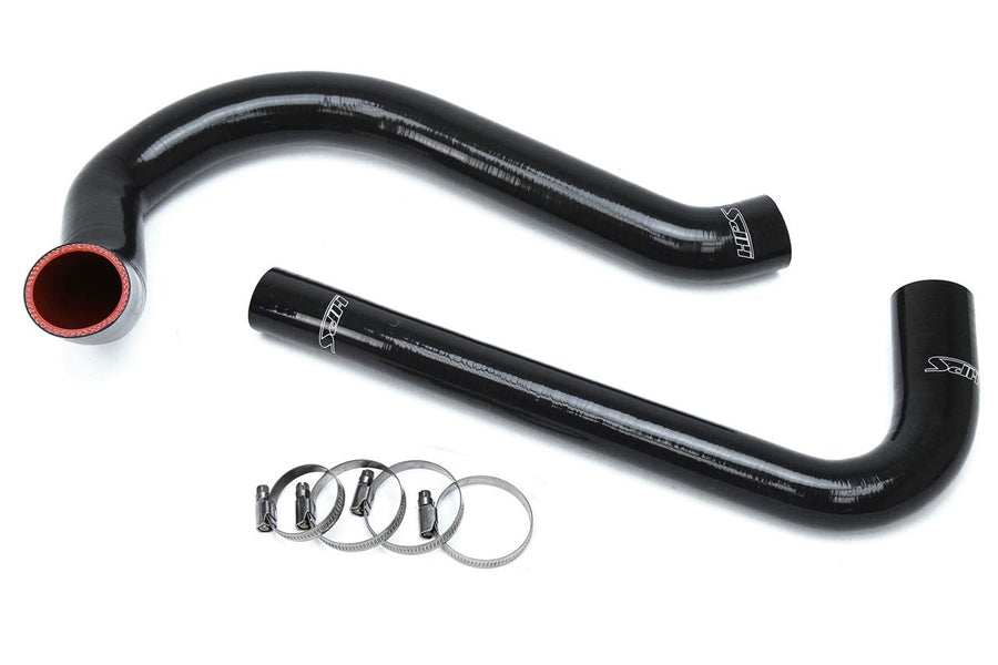 Silicone Radiator Coolant Hose Kit HPS 57-1627-BLK, Black