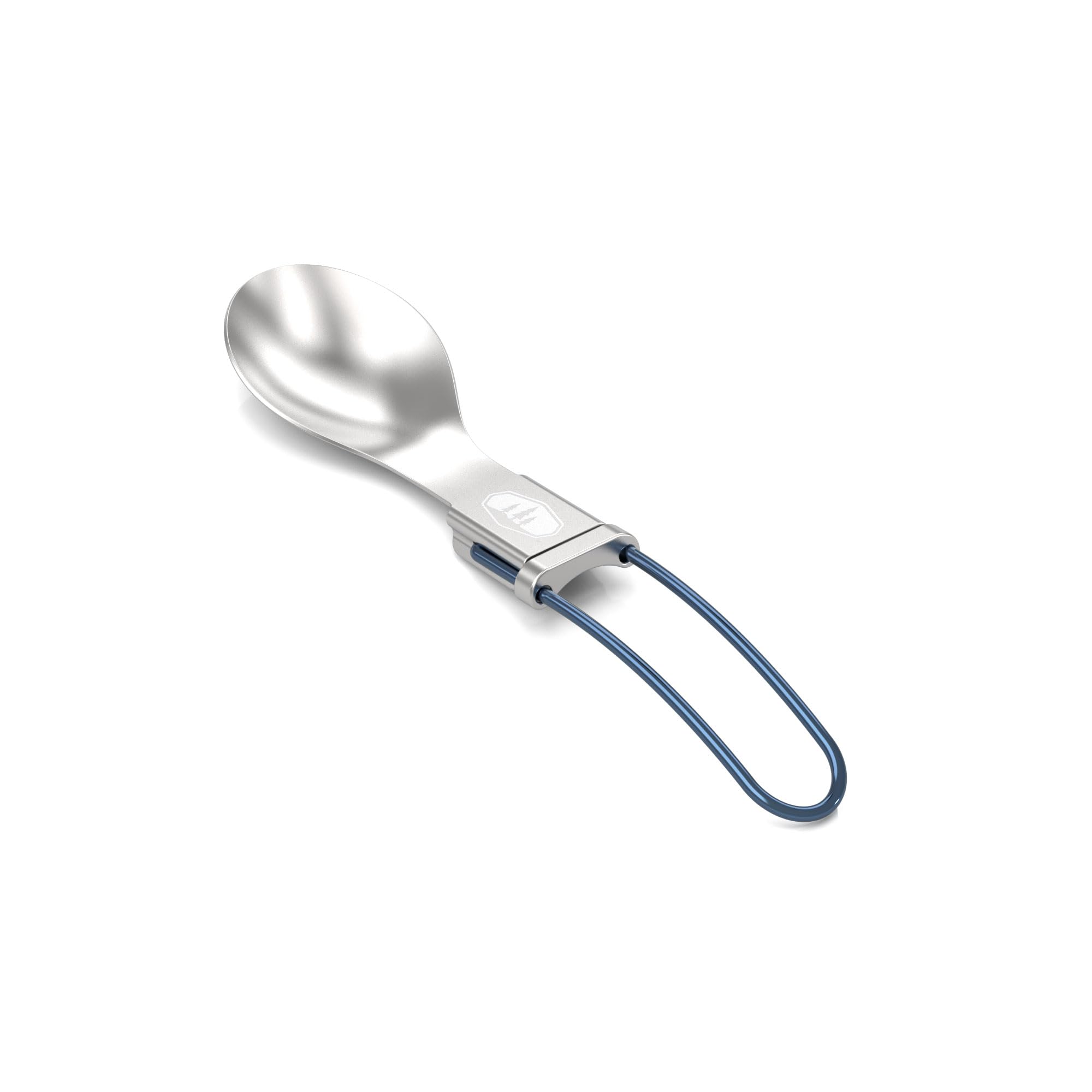 Glacier Folding Spoon GSI Outdoors 61104 – High-Strength Stainless Steel Camping Spoon with Locking Handle