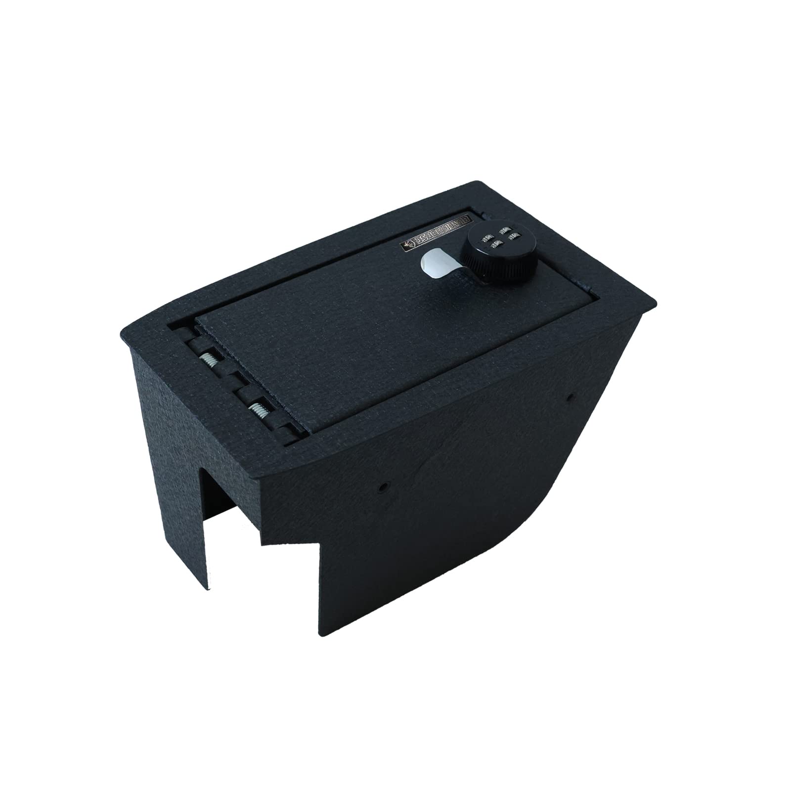 Center Console Safe Black Horse, with 4 Digit Combination Resettable Lock Compatible with 2021-2024 Ford Bronco Sport-ASFB01