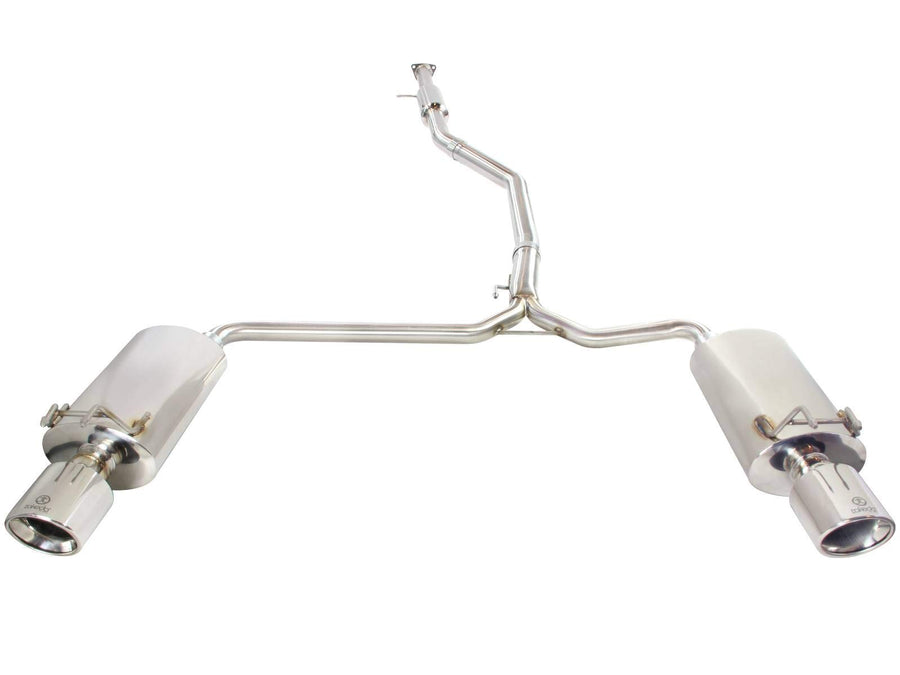 Dual Cat-Back Exhaust System aFe for Honda Accord 2.4L Engine