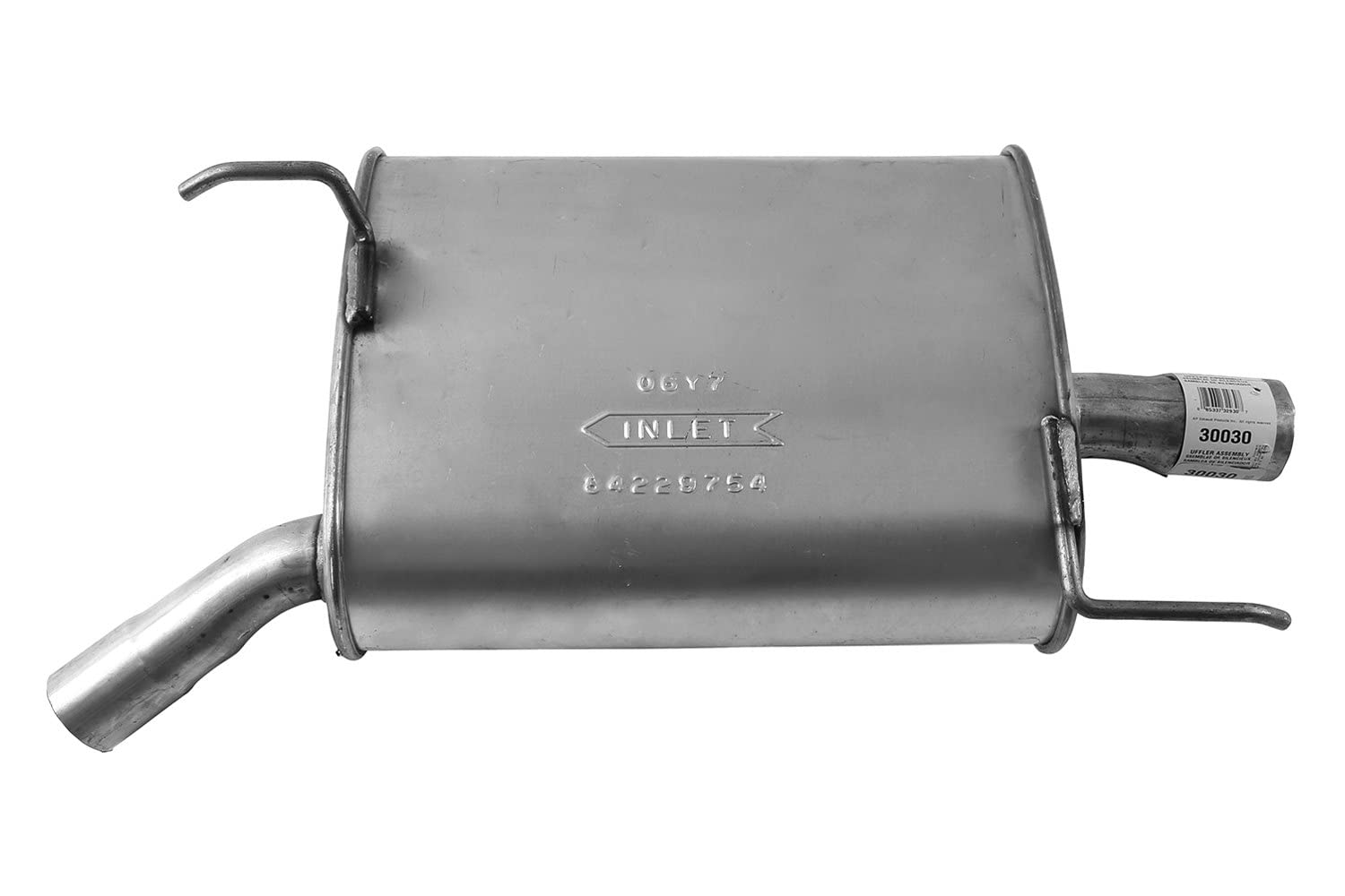 Rear Ansa HD20747 - Passenger Side Exhaust Muffler