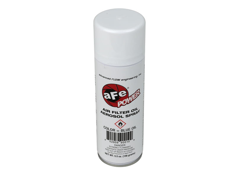5.50oz aFe Power Air Filter Oil: Aerosol Filter Oil - Blue, Restores Pro 5R Engine Air Filters, #90-10022