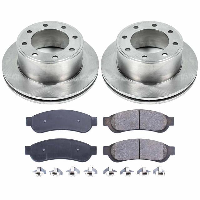Power Stop Autospecialty KOE5578 Rear Replacement Brake Kit-OE Brake Rotors & Ceramic Brake Pads