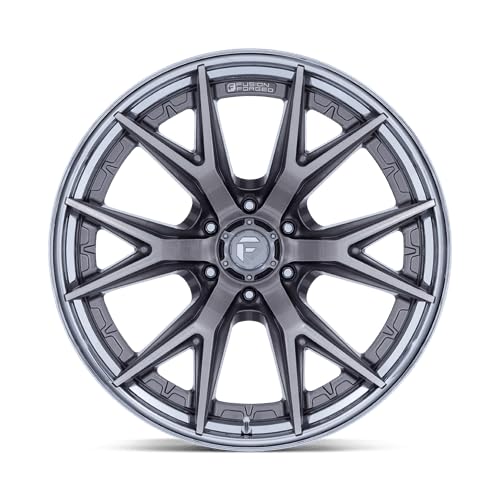 FUEL OFF-ROAD 20X9 FC402 CATALYST 6X135 5.79 20mm PLATINUM WITH CHROME LIP - FC402AP20906320