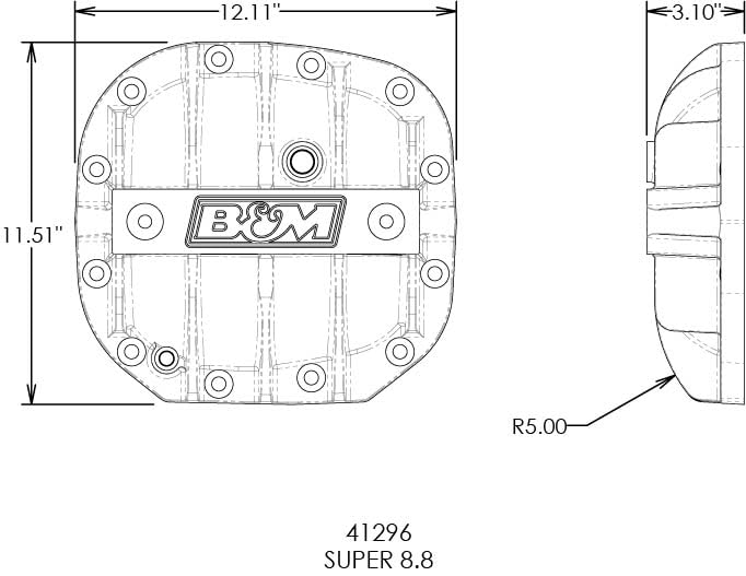 Differential Cover B&M 41296