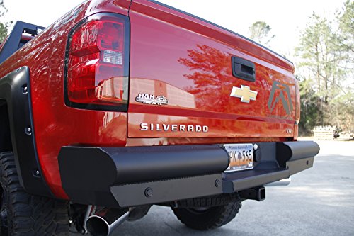 Fab Fours Elite Rear Bumper 2 Stage Black Powder Coated CS14-U3150-1