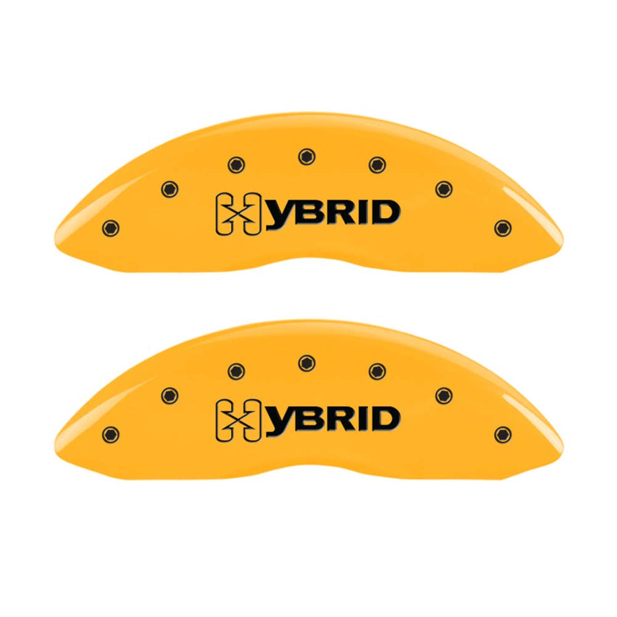 Caliper Covers MGP 14002SHYBYL, Yellow