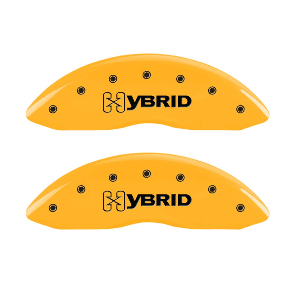 Caliper Covers MGP 34006SHYBYL, Yellow