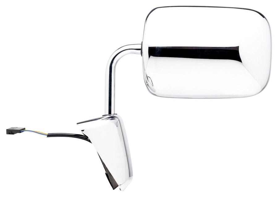 Replacement Fit System 60128C Driver Side OE Style Power Mirror, Chrome
